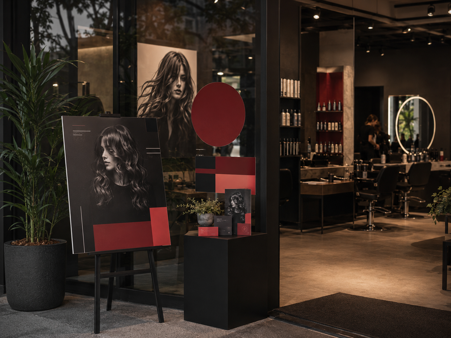 un salone con i nuovi materiali personalizzati