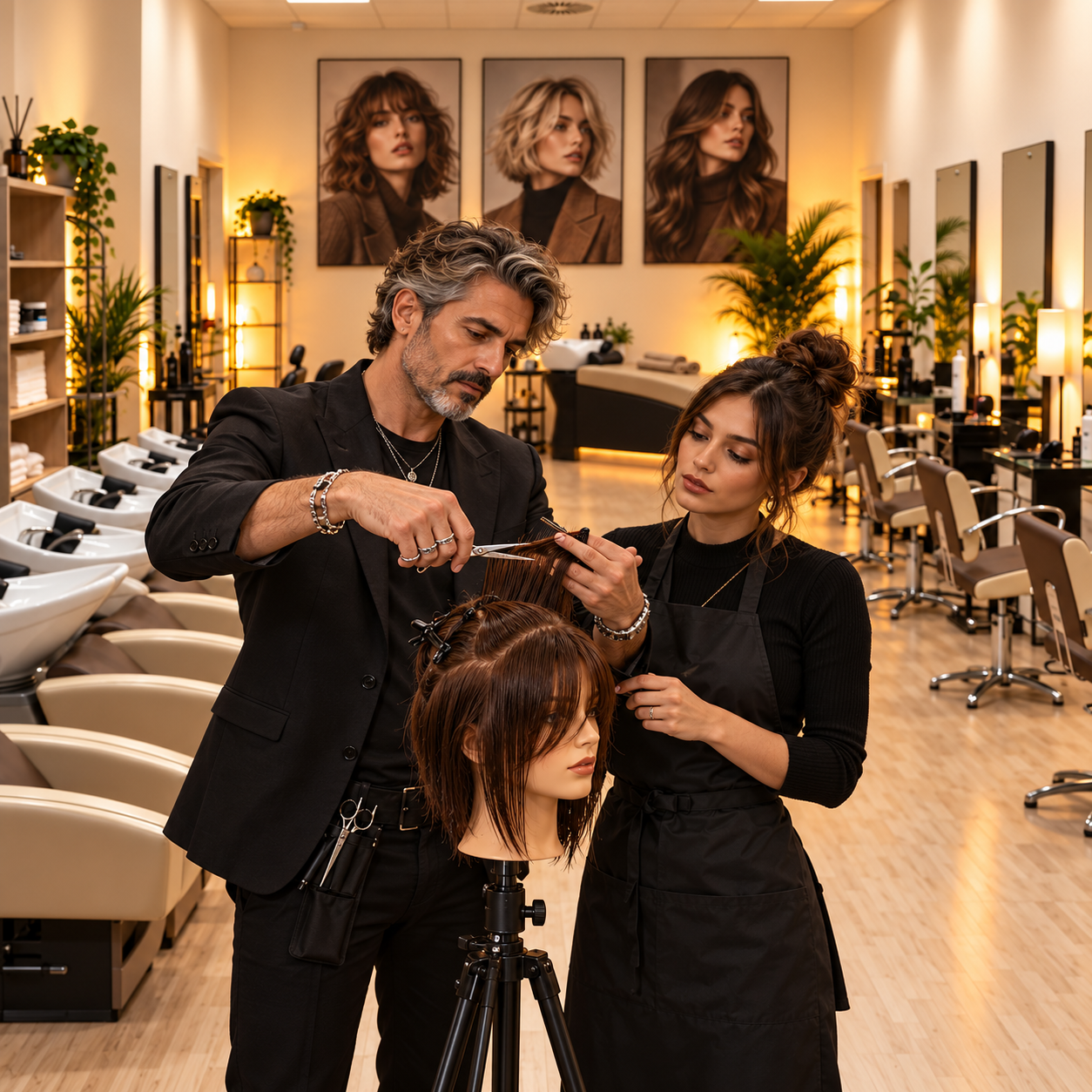 corso personalizzato per parrucchieri taglio e collezioni moda di 3B cosmetic